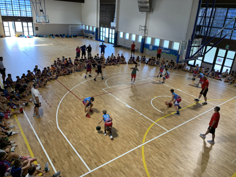 palazzetto folgaria basketball camp