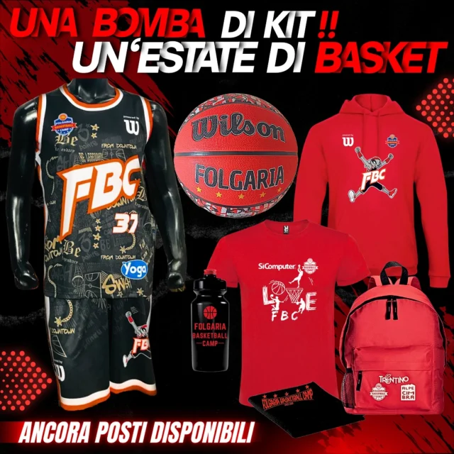 🔥 UNA BOMBA DI KIT. UN’ESTATE DI BASKET.

Allenati, vivi, migliora.
Il Folgaria Basket Camp 2025 non è solo un camp... è un’esperienza da raccontare!

✅ Divisa ufficiale
✅Felpa, t-shirt, zaino
🏀 Pallone Wilson personalizzato
✅ Borraccia, asciugamano
➕ Staff di altissimo livello

🎯 E quest’anno… si sale di livello.

🟢 PRIMA SETTIMANA (15-21 GIUGNO)
👨‍🏫 Marco Cardani, Head Coach Urania Milano (Serie A2)
👁️‍🗨️ Alberto Blanco, scout NBA e formatore internazionale
🇪🇸 Esperienze in Spagna, Russia, Slovacchia… porta il metodo dei pro!

🟢 SECONDA SETTIMANA (22–28 GIUGNO)
🇺🇸 Ricky Brooks, allenatore americano con anni di esperienza in Europa
🇸🇰 Oggi responsabile giovanili Nazionale Slovacca
🏀 Sempre nella seconda settimana:

IN RITIRO LA NAZIONALE U18 FEMMINILE ITALIANA, prima degli Europei!
Un’occasione unica per vedere da vicino il lavoro delle future Azzurre! 🇮🇹🔥

🎟️ POSTI DISPONIBILI SOLO PER GIUGNO e FORSE PER LUGLIO 🫨!

📲 ISCRIVITI ORA su www.folgariabasketcamp.it

💥 Non perdere l’occasione di vivere due settimane indimenticabili a Folgaria.